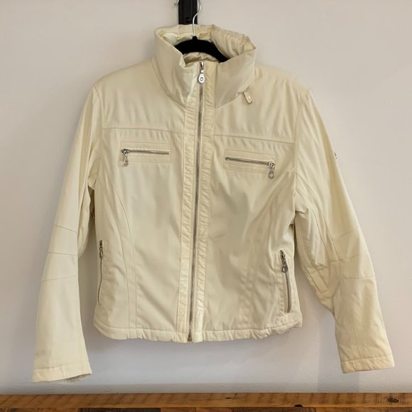 Marker Ski Jacket, Cream, Women's US 10 - Picture 1 of 13
